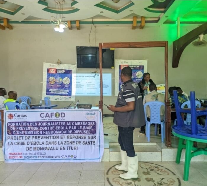 Mongbwalu : la SOCOAC forme des journalistes à la communication sur la prévention d&rsquo;Ebola