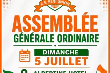 AS Beni Union : l&rsquo;heure du bilan et des nouvelles ambitions lors de l&rsquo;Assemblée générale ordinaire