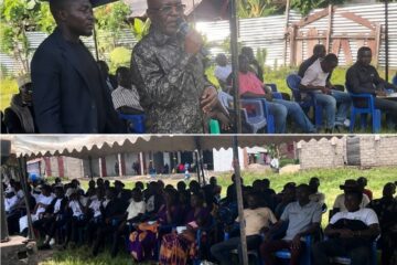 Ebola : à Nobili, Baliesima Kadukima Albert appelle à briser la chaîne de contamination
