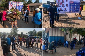 Nord-Kivu : Baliesima Kadukima Albert poursuit sa campagne de sensibilisation contre Ebola à Bulongo, Hurara, Mutwanga et Lume