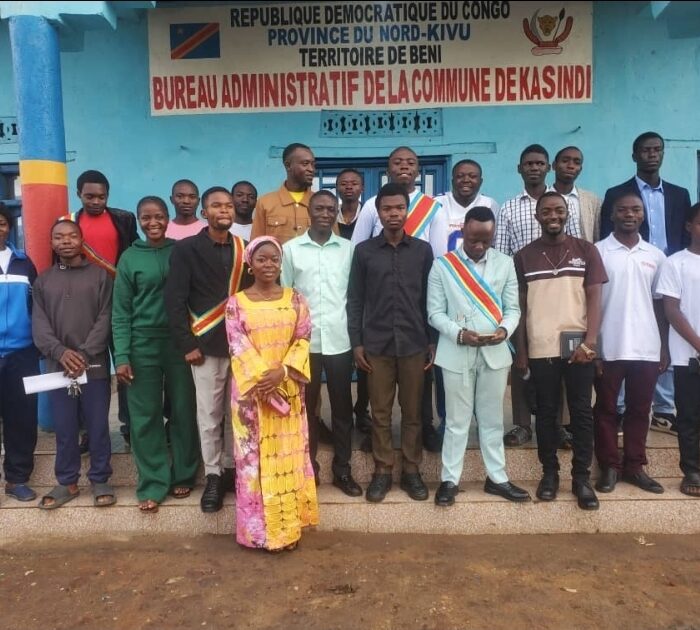 Kasindi : le parlement des jeunes forme les jeunes parlementaires de quartier avant leur investiture